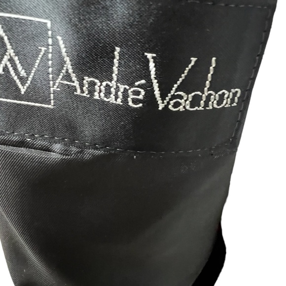 VINTAGE..ANDRE’ VACHON MENS SPORT BLAZER WOOL & SILK IN EXCELLENT CONDITION. - Picture 6 of 12